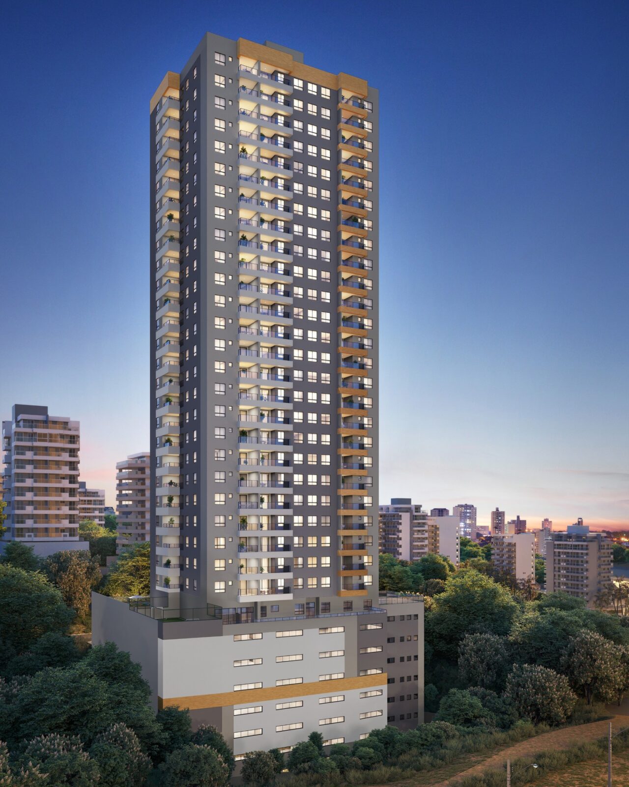 Fachada Residencial Sevilha
