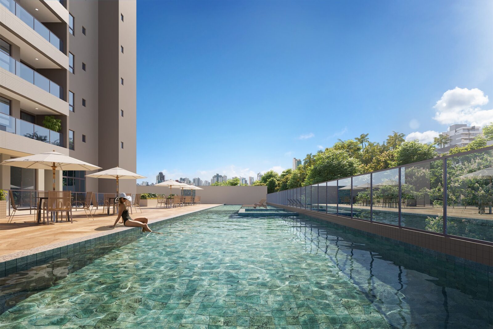 Piscina adulto e infantil