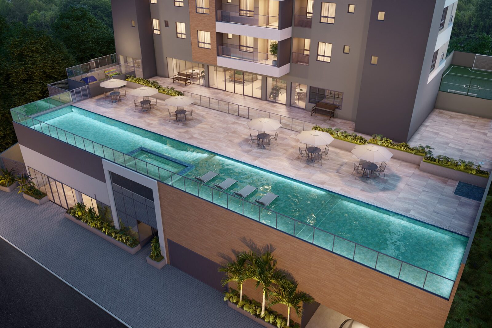 Piscina adulto e infantil