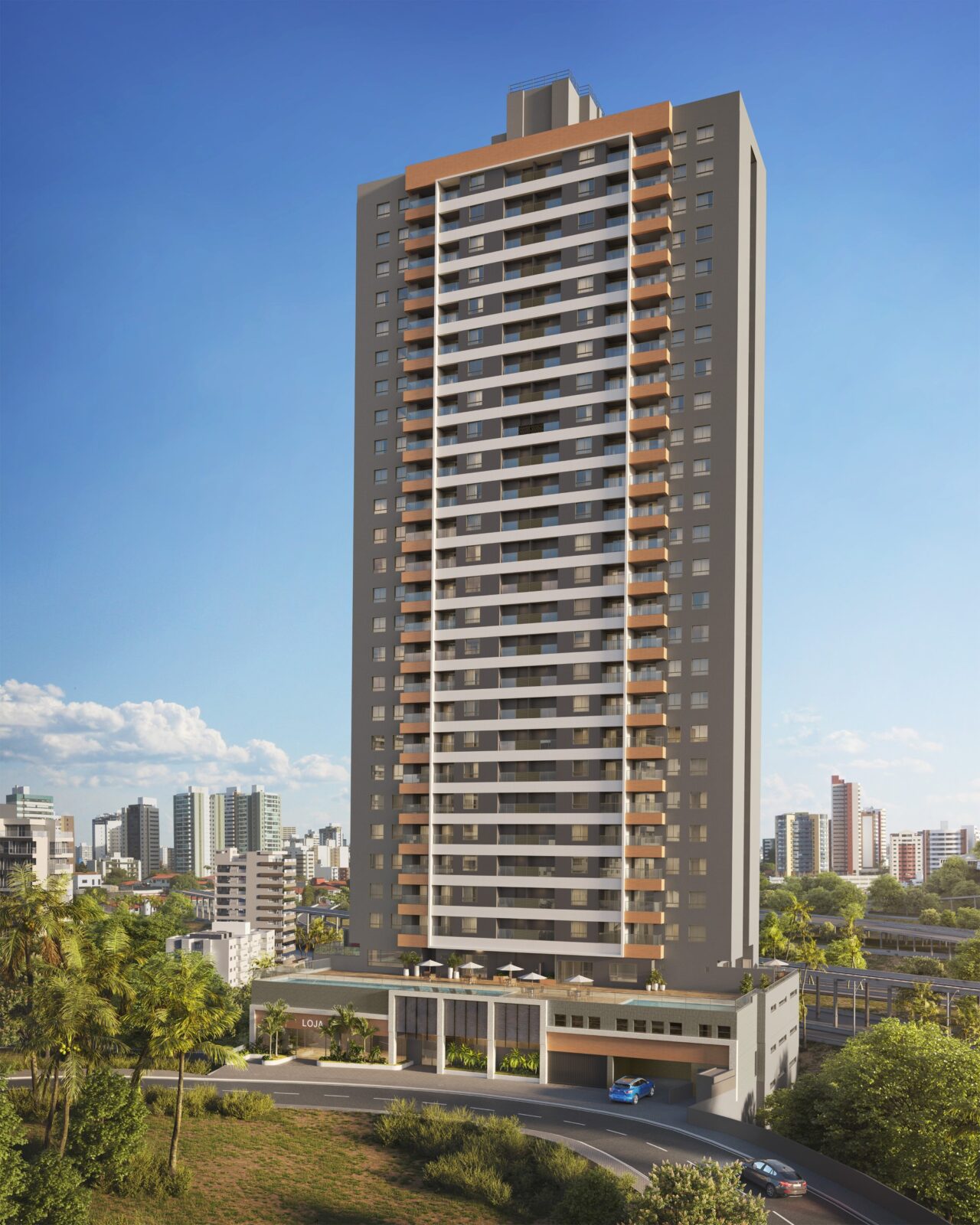 Fachada Residencial Florença