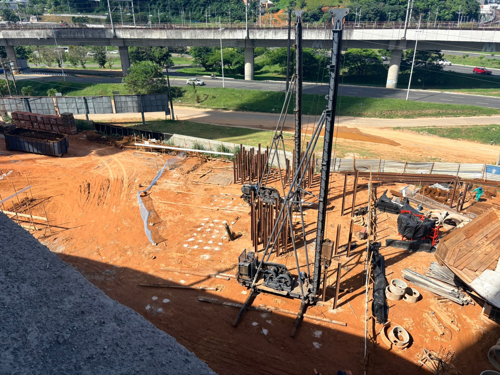 Foto da obra